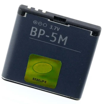 Original BP-5M telefon, acumulator pentru Nokia 6220 Classic 6500 Slide 8600 Luna 6110 Navigator 5610 5700 6500S 7390