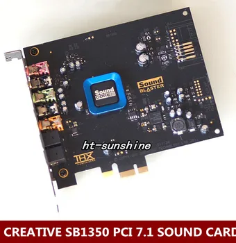 Original Folosit,Pentru Creative 5.1 Fibre Recon3D placa de sunet SB1350 quad-core ultra(HIFI), cu înaltă calitate