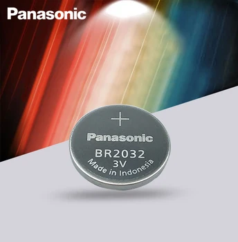 Original Panasonic 3V BR2032 Baterie BR 2032 temperatură Înaltă Butonul de Monedă Baterii