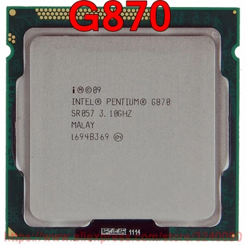 Original PROCESOR Intel Pentium G870 Procesor 3.10 GHz 3M Dual-Core, Socket 1155 transport gratuit rapidă navă