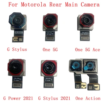 Original Spate Camera Spate Flex Cablul Pentru Motorola Moto Unul 5G O Fuziune de Acțiune G Putere G Stylus 2021 Principal Mare aparat de Fotografiat Module