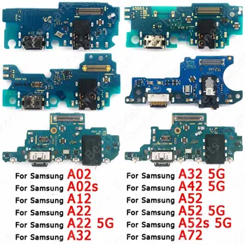 Original Taxa de Bord Pentru Samsung Galaxy A32 A42 A52 A52s A72 5G A02 A02s A12 A22 Portul de Încărcare Usb Conector PCB Doc Placa