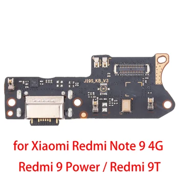 Original USB Port de Încărcare Bord pentru Xiaomi Redmi Nota 9 4G / Redmi 9 Putere/Redmi 9T/M2010J19SC M2010J19SI