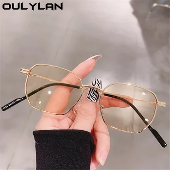 Oulylan Epocă Y2K ochelari de Soare Femei Barbati Brand de Lux de Design de Ochelari de Soare Retro de Metal Mici Ochelari de sex Masculin de Conducere UV400 Ochelari
