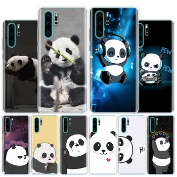 Panda Anime Drăguț Acoperi Cazul în care Telefonul Pentru Huawei Y5 Y6 Y7 Y9S P Inteligente Z 2019 Onoare Lite 10 9 20 9 X 8X, 8S 8A Pro 7A 7X Coque Fundas