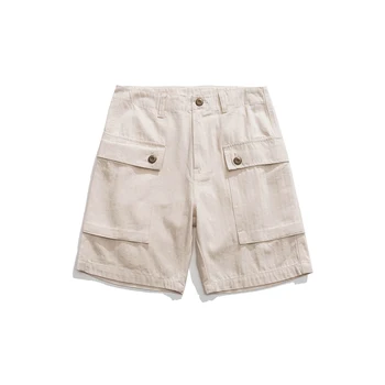 Pantaloni Scurți pentru bărbați P44 Militare de Imprimare Multi-buzunare Cargo Pantaloni Casual de Vara Measwear OOTD