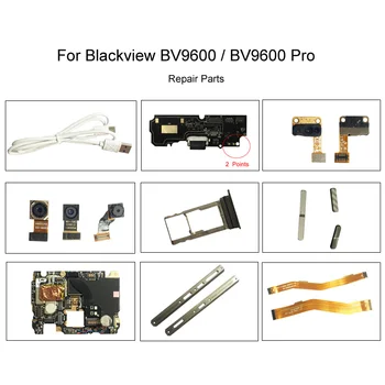 Pentru Blackview BV9600 Pro USB Dock de Încărcare Bord/ Fata Camera Spate/Principala Bord Flex Cablu/Volumul de Putere Pe Butonul Off/Cadru Metalic