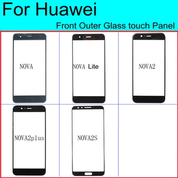 Pentru Huawei Nova Lite 2 2s Plus cu Ecran Tactil de Sticlă Panou senzor Tactil Panoul Frontal Exterior Reparare Piese de Schimb