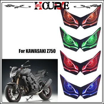 Pentru KAWASAKI Z750 Z750R Z1000 Z Z 750 1000 de Motociclete 3D Carenaj Fata Faruri Garda Autocolant