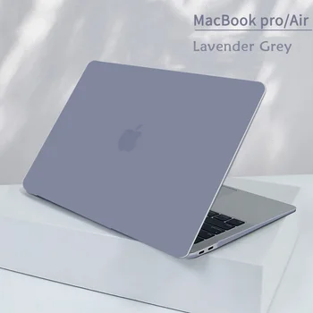 pentru MacBook Pro 13 A2289 2020 Touch ID Acoperire pentru Macbook Air 13 A2337 A2338 A2179 Pro16 12 15 11Inch Lavanda gri caz de calculator