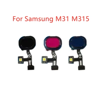 pentru Samsung Galaxy M31 M315 Scanner de Amprente Cablu Flex Senzor Touch ID Butonul Home pentru a Reveni Panglică Cablu Flex Piese de schimb