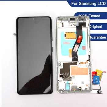 Pentru Samsung Galaxy S21 Ultra 5G Lcd G998F G998F/DS cu Cadru de Afișare Ecran Tactil Digitizer Pentru Samsung s21 Ultra LCD G998B