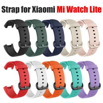 Pentru Xiaomi Mi Watch Lite Curea Silicon Curea bratara de montre Xaomi Xiomi xiami miwatch ceasul meu lumina Correa de reloj