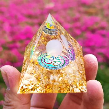 Piatra Naturala Piramida Joasa Cristale Orgon Generator De Energie De Vindecare Reiki Chakra Meditație Masa Decor De Birou Acasă Cadou