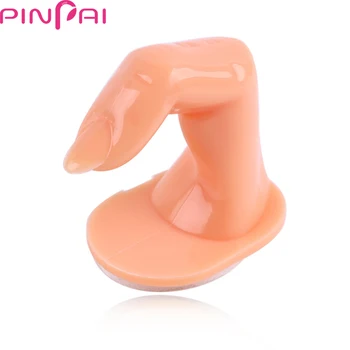 PinPai Pro de Instrumente de Unghii 1 buc/Lot Unghii False Practicarea & Arată Degetele de Plastic Nail Art Unpluggable Fals Sfaturi Unelte pentru Formare