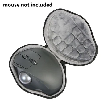Portable Hard Mouse Caz Husă de Călătorie Acoperă Durabil EVA Wireless Trackball-ul Montat de Stocare Cu Curea Pentru Logitech MX Ergo