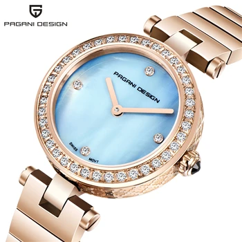 Reloj Mujer PAGANI DESIGN de Brand de Moda Doamnelor Ceasuri Femei Impermeabil de Lux Cristal de Safir Brățară Cuarț Ceas de mână Ceas