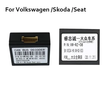 Ridica VW-RZ-08 VW-RZ-58 Canbus Box Pentru Android Volkswagen Skoda Seat Golf 5/6/Polo/Passat/jetta/Tiguan/Touran DVD Player Auto