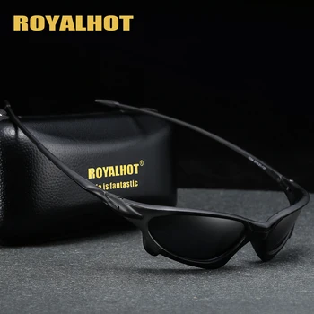 RoyalHot Bărbați Femei Polarizate Cadru Oval De Sport Ochelari De Soare Vintage Ochelari De Soare Retro Ochelari De Nuante Oculos De Sex Masculin 900186