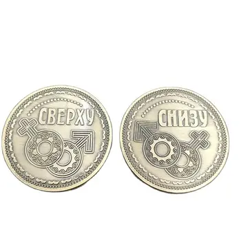 Rusă Femei și Bărbați Iubesc Monedă Comemorativă Simbol Gen de Colecție de Monede Meserii Interesante Monede Cadouri Decor