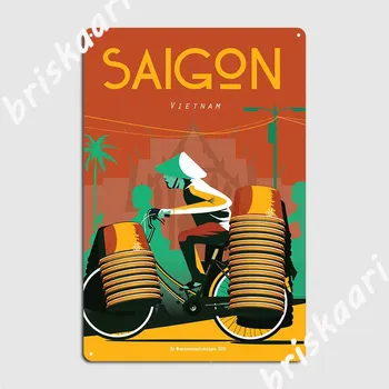 Saigon, Vietnam Poster Metal Semn Cinema Garaj Bar Pestera Design de Plăci de Tablă semn Postere