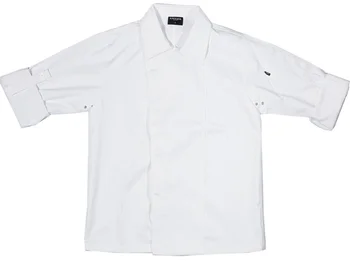 scurt maneca lunga, costume bucatar toamna chef jacheta top chef haine albe găti uniforme pentru adulți găti îmbrăcăminte