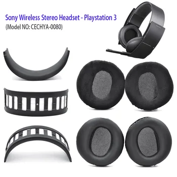 Se potrivesc Perfect Tampoane pentru Urechi Band Wireless Sony PS3 PS4 CECHYA-0080 Căști de Înlocuire Spuma Căști Pad Pernă de Accesorii