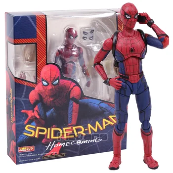SHF Spider Man Balului Spiderman PVC figurina de Colectie Model de Jucărie cu Cutie de vânzare cu Amănuntul