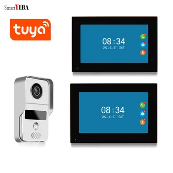 SmartYIBA Tuya Inteligent Wifi Usa Videoclip HD Monitoriza Vizual Interfon Max 20 de Sprijin Utilizatorii App Control de la Distanță Kit Interfon