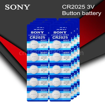 SONY Original Cr2025 Butonul Baterii Cr2025 3V Baterie cu Litiu, pentru a Viziona Calculator Scară Greutate