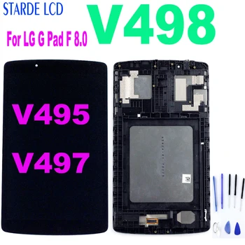 STARDE LCD pentru LG G Pad II 8.0 V498 Display LCD Touch Screen Digitizer Asamblare cu Cadru