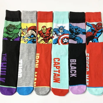 Super-Erou Panteră Neagră Spiderman Thor, Captain America, Hulk, Iron Man Cosplay Adult Recuzită Unisex Accesorii Costum Ciorap