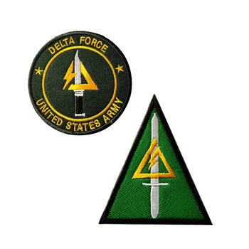 T-N American Delta Banderola Militare Tactice Insigna Personalizata Îmbrăcăminte Cuțit Ascuțit Patch-Uri De Armata Fan Sac Cârlig&Bucla De Autocolante