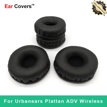 Tampoane pentru urechi Pentru Urbanears Plattan ADV Wireless Headset Tampoanele de Înlocuire Cască Ureche Pad din Piele PU Burete Spuma
