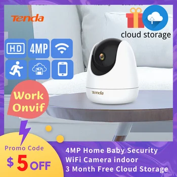 Tenda CP7 Camera IP WiFi 4MP Smart Home Interior Wireless Camera de Supraveghere Automată de Urmărire de Securitate Acasă Baby Monitor pentru animale de Companie