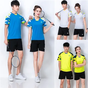 Tenis tricouri kit Femei/bărbați, Badminton tricou haine, masa de tenis, tricouri ,uscat Rapid joc de sport de formare ping pong tricouri 6905