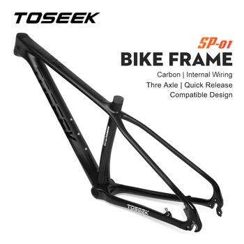 TOSEEK SP-01 Carbon MTB Cadru 29er Carbonal Cadru de Biciclete De 29 de Carbon Mountain Bike Cadru 142*12 sau 135*9 mm 27.5 Cadru de Bicicletă