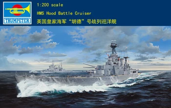 trompetistul 03710 1/200 HMS HOOD CRUCISATOR nava model kit 2020