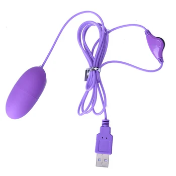 USB Mini Glont Vibrator Sfarcuri Masaj Clitoris Stimulator Vibrator Ou de sex Feminin Masturbator Adult Produse Jucarii Sexuale pentru Femei