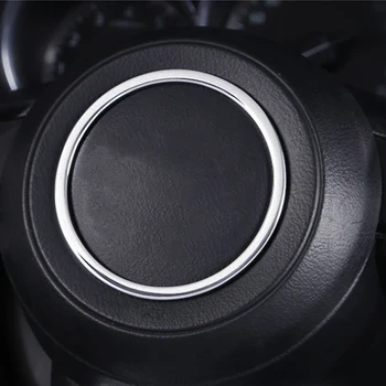 Volan masina Panou Logo Cerc Trim Autocolant pentru Mazda 2 3 6 Demio CX3 CX-3 CX-5 CX5 CX7 CX9 Axela ATENZA 2017 2018 2019