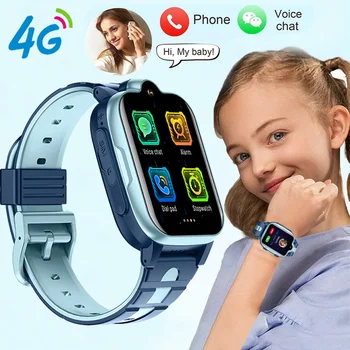 Xiaomi Copil Smartwatch Copii Video Conexiune GPS SOS SIM Sport Brățară Ceas Deșteptător 2022 4G Copii Ceas Inteligent Pentru Android Moda