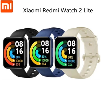 Xiaomi Versiune Globală Redmi Watch 2 Lite De Încărcare Magnetic 1.55 Citat Hd Barbati Ceas De Afișare De Oxigen Din Sange Gps Sport Smartwatch