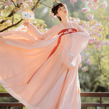 XinHuaEase Rochii Femei Original Hanfu Tradițională Chineză Stil Vechi Broderie Zână Costum Cosplay Îmbrăcăminte Nouă Etapă