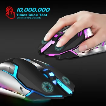 XQ Mouse-ul Wireless Rechargeable Gaming Mouse Wireless Mouse de Calculator 2400 Dpi Rapid Mouse-ul Ergonomic, Mouse-ul Optic pentru Laptop Pc