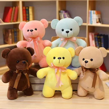 YL 5 Culori 20cm-35cm Bumbac Moale de Pluș Jucarii Creative Nou în Picioare purta Papusa Pentru Copii Copil Umplute Jucărie de Pluș Teddy Bear