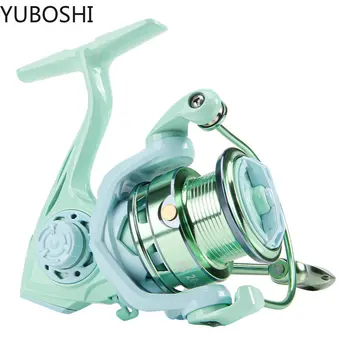 YUBOSHI apă Sărată/apă Dulce 5+1BB Rolă de Pescuit 1000/2000 de Înaltă Calitate, Ușor Bobina de Metal Roata de Tors