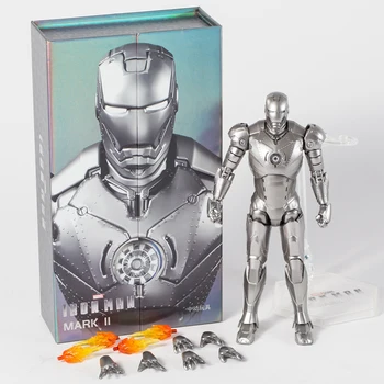 ZD Jucării Iron Man Mark II MK 2 din PVC figurina de Colectie Model de Jucărie